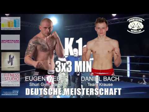 Deutsche Meisterschaft im K1 - Eugen Weber vs. Daniel Bach