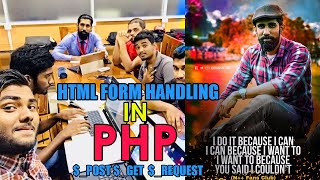 HTML Form Handling in PHP | How To  Work With  $_GET $_POST $_REQUEST