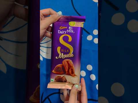 Cadbury Dairy Milk silk Mousse || Dairy Milk Smooth silky Mousse chocolate || Unwrapping silk #asmr