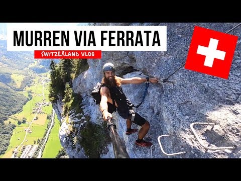 MURREN VIA FERRATA AM „CLIFF EDGE“ IN DER SCHWEIZ