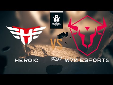 Six Charlotte Major 2022 グループステージ Day1 Heroic vs w7m esports