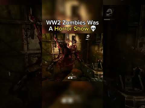 Cod WW2 Was A Horror Show #gaming #zombies #zombieshorts #codzombies #codww2 #callofduty