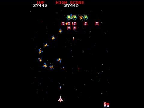 Lukozer Retro Game Review 271 - Galaga - Arcade Coin-Op
