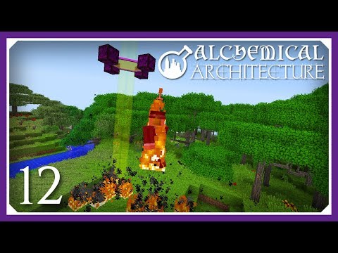 Alchemical Architecture | Magmatic Smeltery & Sun Ray Absorber! | E12 (Magic Modpack Lets Play)