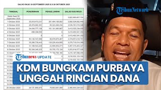 Purbaya Dibungkam, KDM Unggah Data Rincian Dana Pemprov Jabar: Tak Ada Pengendapan, Kami Transparan!