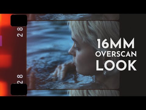 16mm Overscan Look in DaVinci Resolve