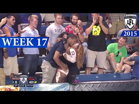 LFL 2015 Highlights | Eastern Conference Playoffs-Atlanta Steam vs Chicago Bliss Week 17 Highlights