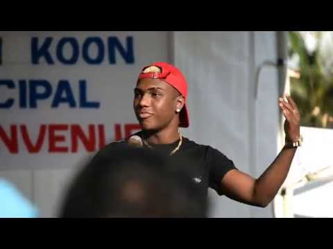 Junior Feat Dj Sebb- Tenpaw Live (Fête des quartiers de Bras-Creux)