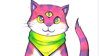 Speedpaint  - Katje in Touch Twin Markers