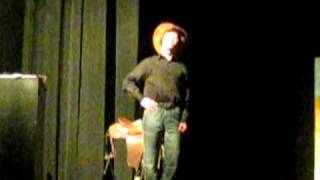 David sings Oh What a Beautiful Morning.AVI