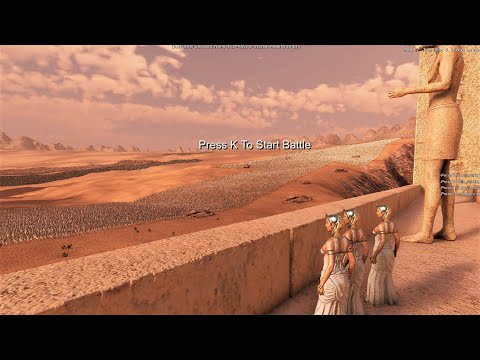 Spartans & Persians Attack Egyptian Army | Ultimate Epic Battle Simulator 2 | UEBS2