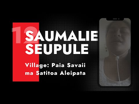 SEKI SPOTLIGHT CHRISTMAS SPECIAL CONTESTANT #12 - Saumalie Seupule
