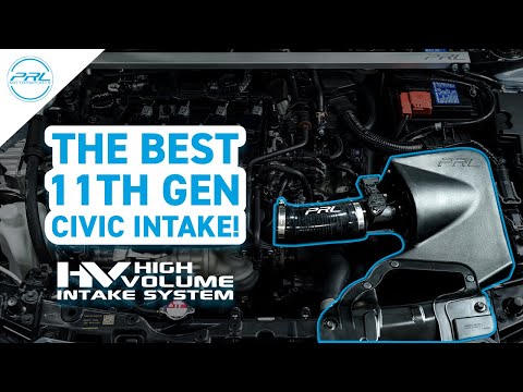 11th Gen Honda Civic 1.5L Turbo PRL High Volume Intake System Overview & Sound