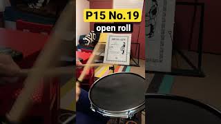 #roll #openroll #bateria #drums #드럼 #ドラム #stickcontrol #snaredrum #スティックコントロール #rudiments