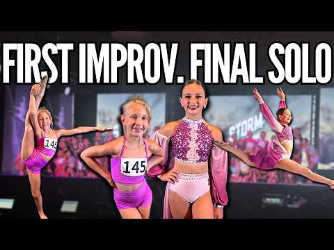 Livvy’s FIRST Improv. Hallie’s FINAL Solo! | Leaving It ALL on Stage at Nationals (Part 2)