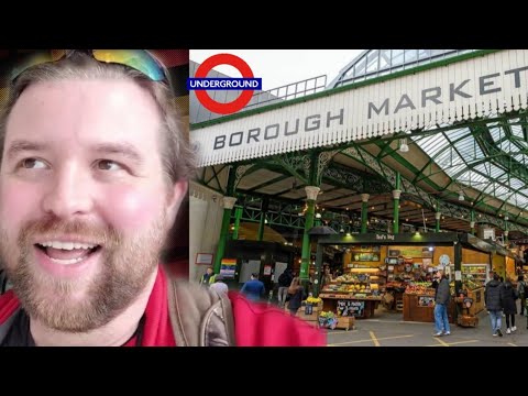 Borough Market From Half The World Away! | UK 2024 Vlog Day 1: NC/MD/Iceland/London