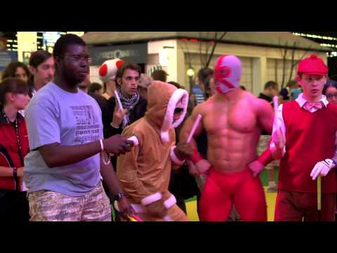 Beat the Beat: Rhythm Paradise - Badminton - Japan Expo 2012 (Wii)