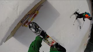 preview picture of video 'GoPro Ski and Snowboard @ Redbull TheStation Nesselwang'