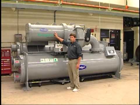 Demonstration of water cooled chillers