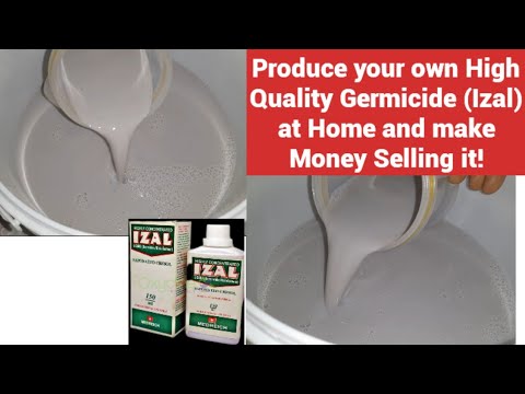 Izal Germicide Production Full Recipe, Easy Steps! How to make Izal Liquid Antiseptic at Home!