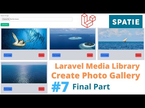 Spatie Laravel Media Library Create Photo Gallery 1 Setup Project