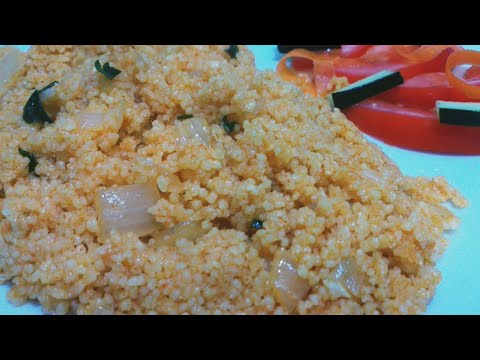 CUSCUS AL AJO Y CEBOLLA - receta FACIL - Recetas en menos de 3 minutos