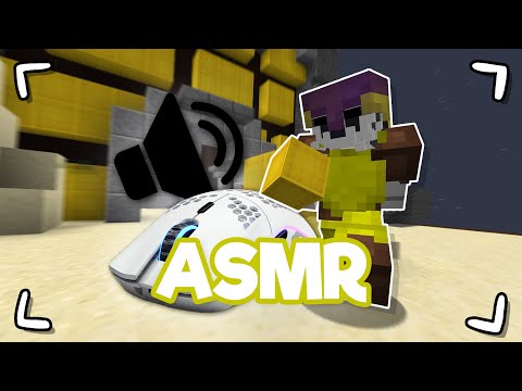 Keyboard and Mouse Sounds in Solo Bedwars【Hypixel】ASMR