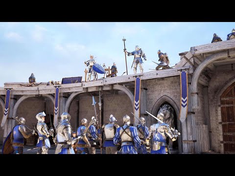 The Desecration of Galencourt l Brutal 16v16 AI Battles! l CHIVALRY 2