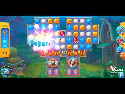 Fishdom. 9085 level no boosters and diamonds. 13 moves