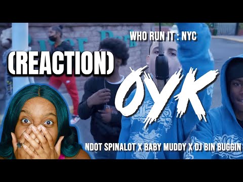 NdotSpinalot x Baby Muddy x Dj Bin Buggin - OYK (WhoRunItNYC Performance)| JUSTMELB REACTION