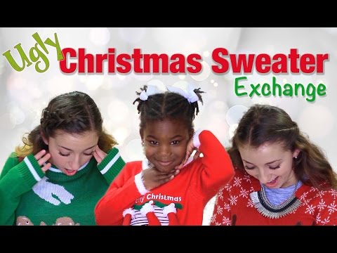Tacky Christmas Sweater Exchange | Brooklyn and Bailey