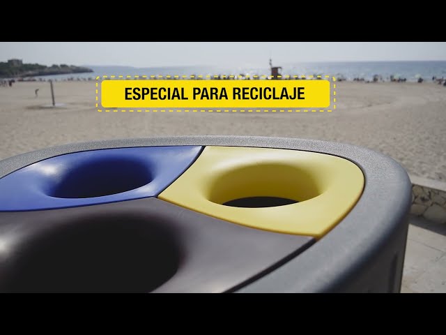 Vídeo relacionado con ADO Papelera Exterior Circular de hierro para comunidades de vecinos, Parques y Jardines. Papelera calle (3- Papeleras + Tornillería)