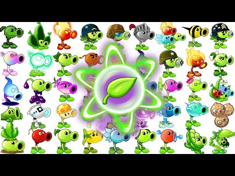 Pvz 2 Challenge - All Plants 3 Power Up vs 99 Frozen Brickhead  Zombie