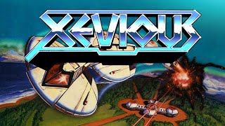 Xevious 1982 Arcade Live FLYER