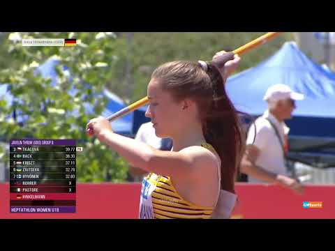 Anna HINKELMANN — Javelin Throw — European Athletics U18 Championships 2022