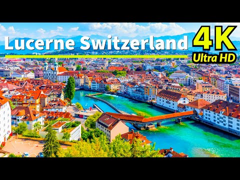 Lucerne, Switzerland in 4K UHD
