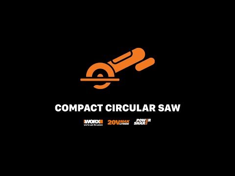 Worx WX527 Worxsaw Δισκοπρίονο Μπαταρίας 20V 9