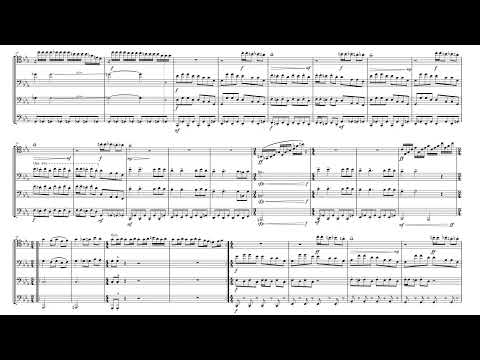 Woland's theme – Igor Kornelyuk | Тема Воланда - Игорь Корнелюк (Sheet music for trombone quartet)