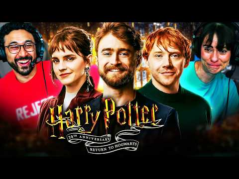 HARRY POTTER 20th ANNIVERSARY: RETURN TO HOGWARTS (2022) REACTION!! First Time Watching Reunion!!