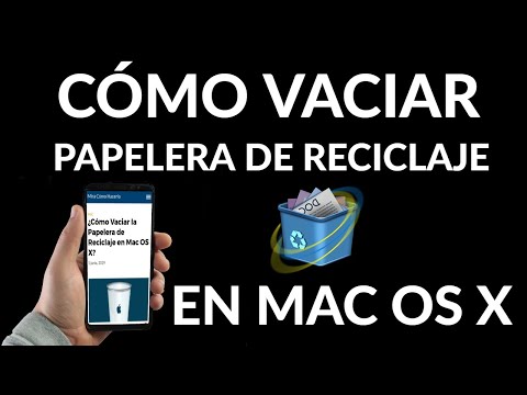 Cómo vaciar automáticamente la papelera en Mac