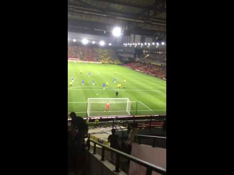 Bradley Dacks penalty miss vs Watford