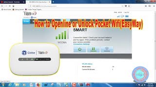 How to Openline or Unlock Pocket Wifi(EasyWay)