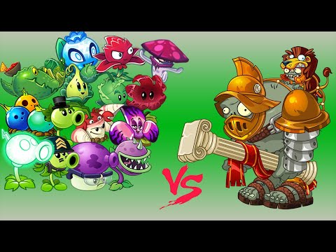 301 NEW Plants & All Plant Level 1 Vs Gladiator Gargantuar Level 10 - Pvz 2 Challenge