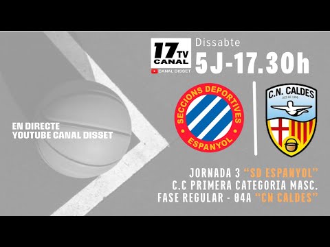 1ªCatalana | J.13-SD ESPAÑOL - CN CALDES A - (05-06-2021) 17.30h