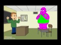 Barney Gets Held Back