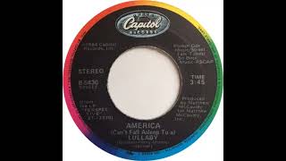 (30a) America - (Can't Fall Asleep To A) Lullaby