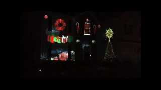 preview picture of video '2012 Bureau Holiday Magic Projection Show'