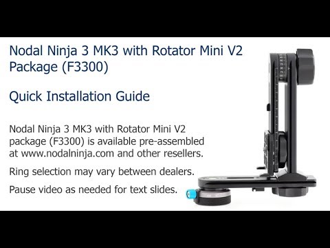 Nodal Ninja 3 MK3 with Rotator Mini V2 Package Installation Video