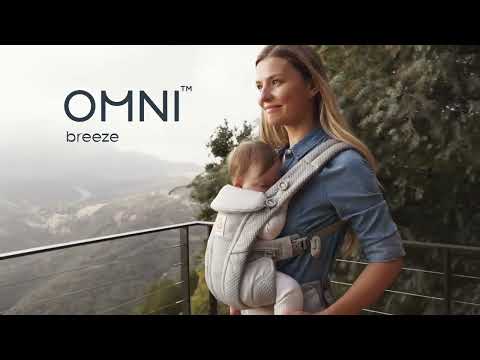 Ergobaby Omni Breeze Baby Carrier SoftFlex Mesh - Slate Blue