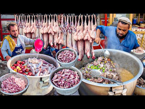 Qadeem Shinwari roosh recipe | Giant Size Rosh Prepared | Famous Rosh of Afghanistan
